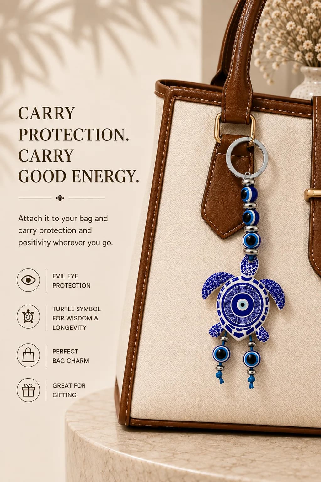 turtle bag charm